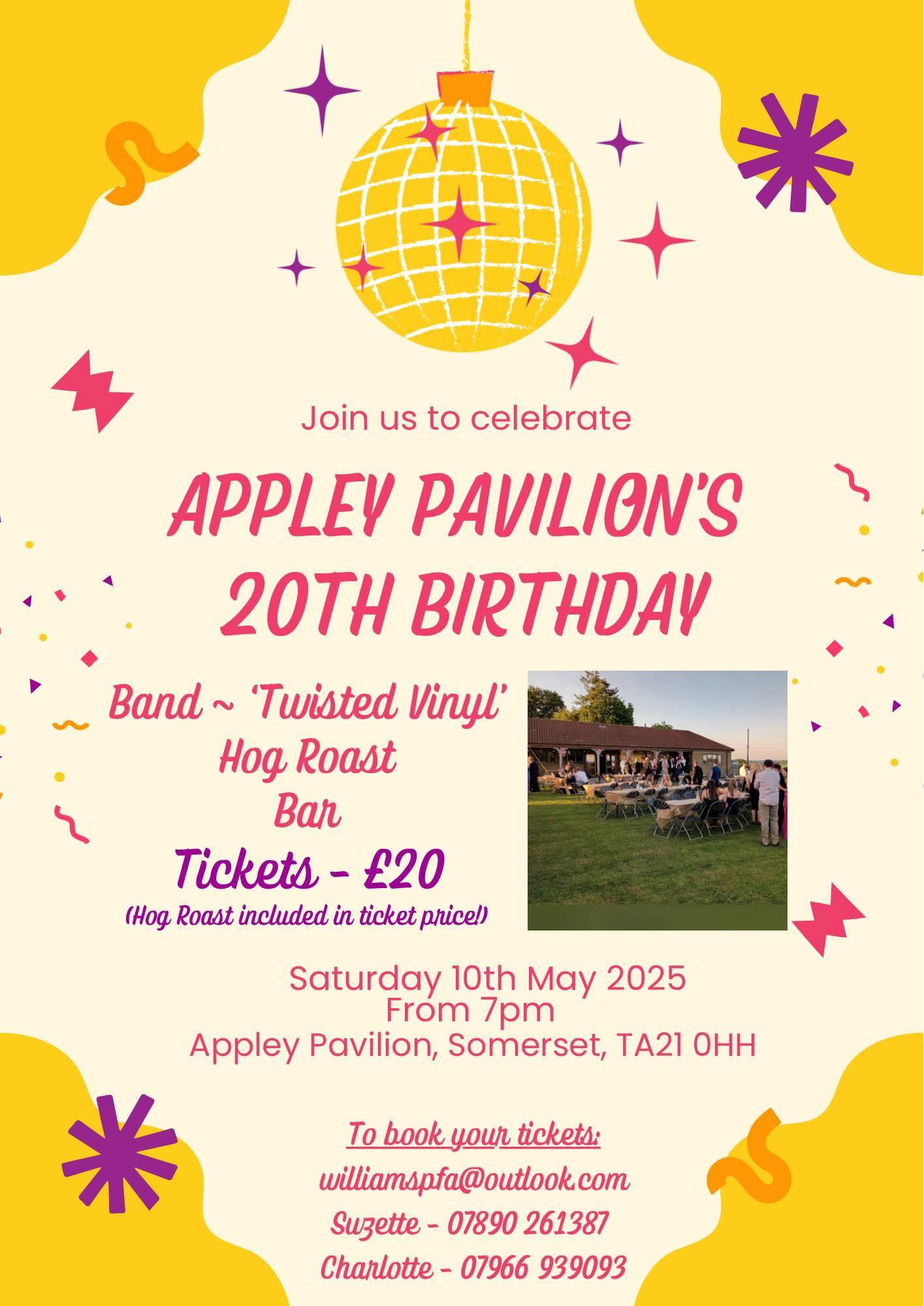 Appley Pavilion 20th Birthday Party