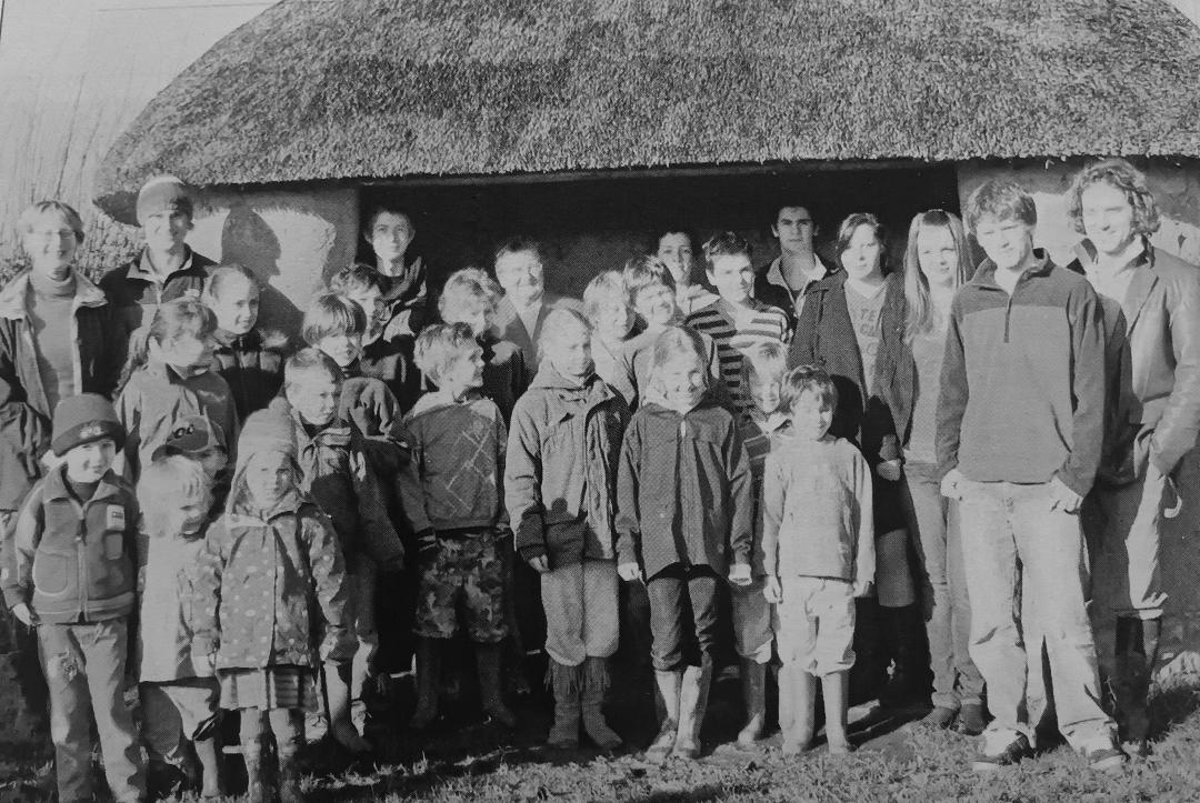 Appley Pavilion Cob Hut Children